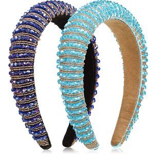 Bundle! 2/pack Headband New Blue & Deep Blue